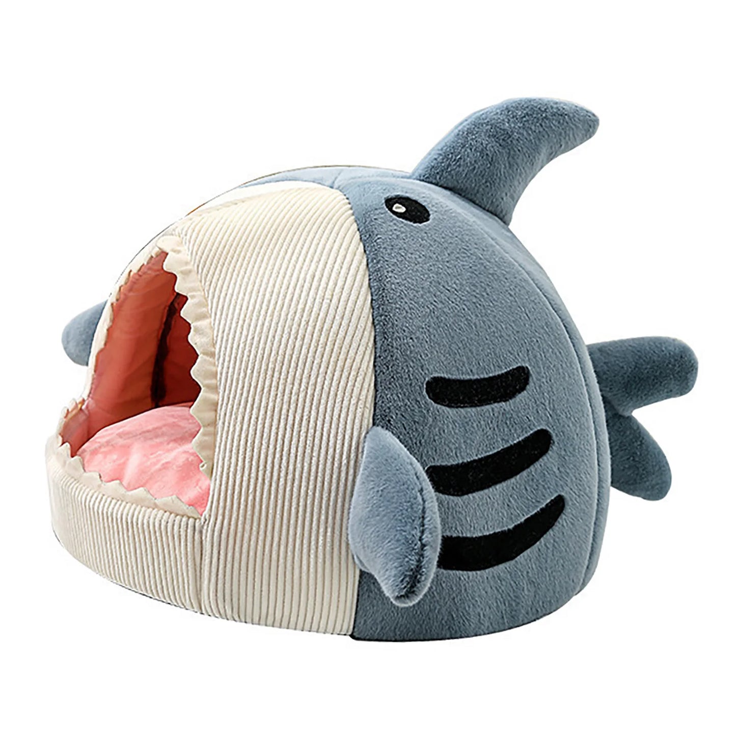 Luxury Plush Shark Pet Bed