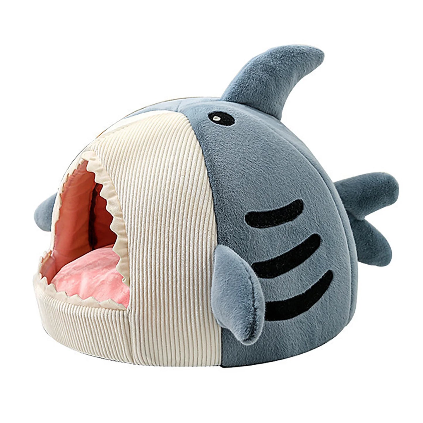 Luxury Plush Shark Pet Bed